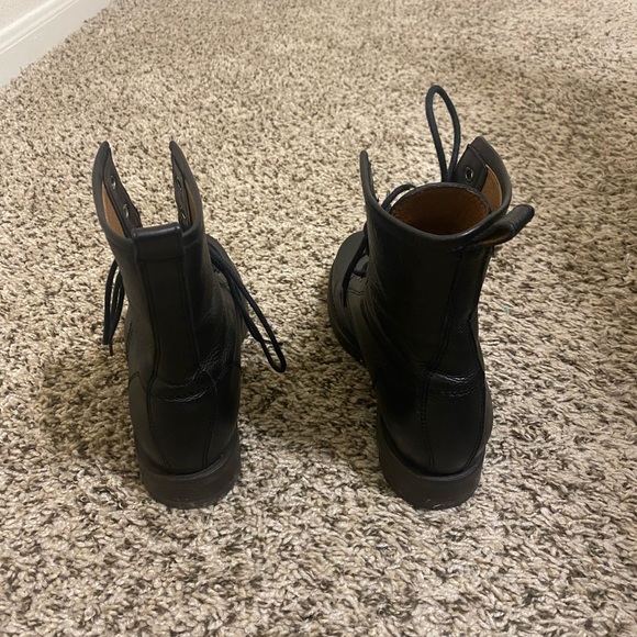 Frye Veronica Combat Boots Size 7.5 - Picture 4 of 5